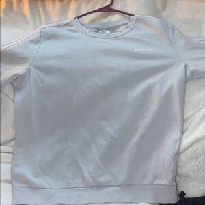 adidas woman’s Light blue Crewneck Sweatshirt